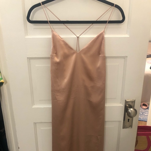 William B Dresses & Skirts - Gorgeous blush pink midi dress - size small